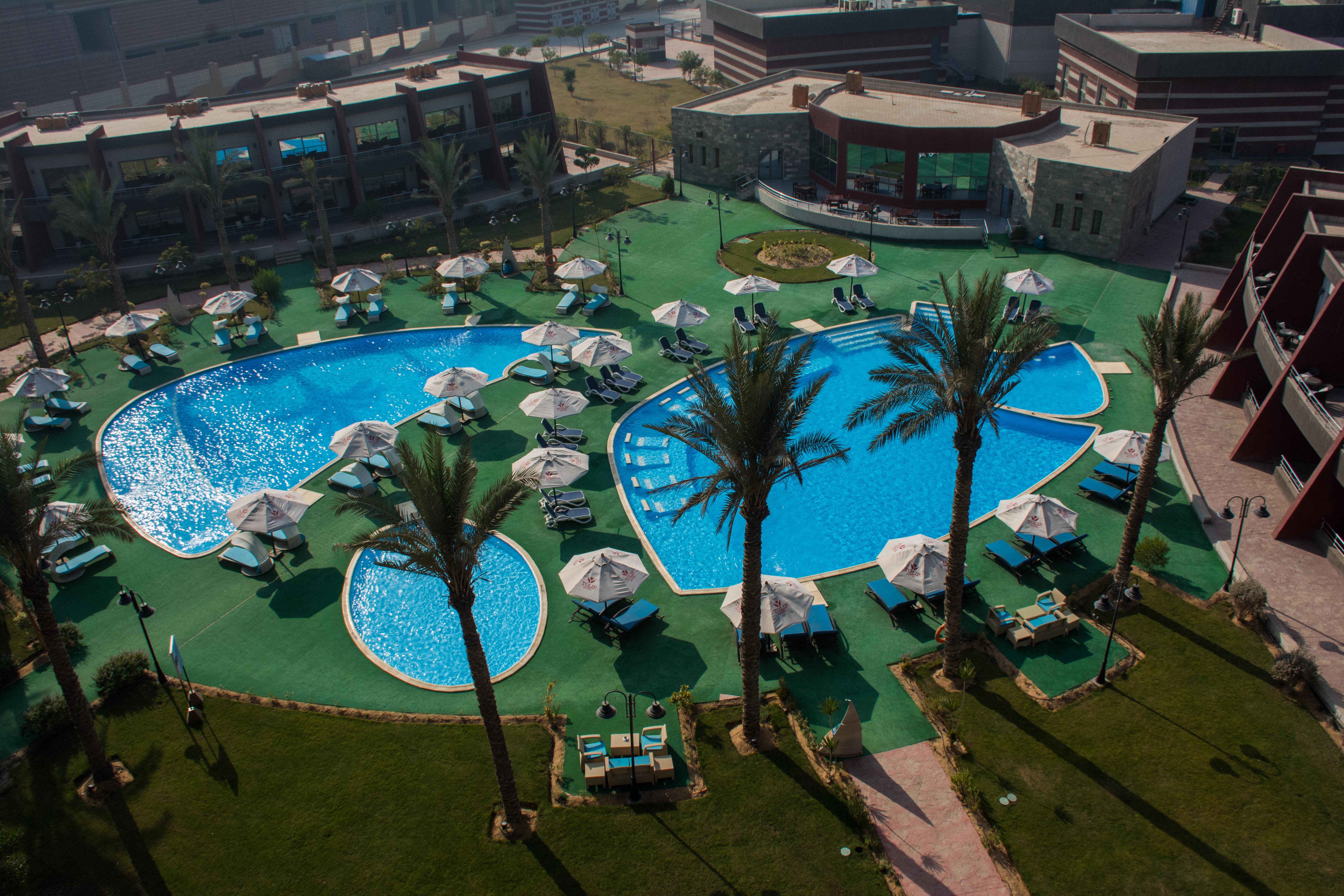 Jewel Sport City And Aqua Park Cairo Exterior photo The swimming pool at the resort