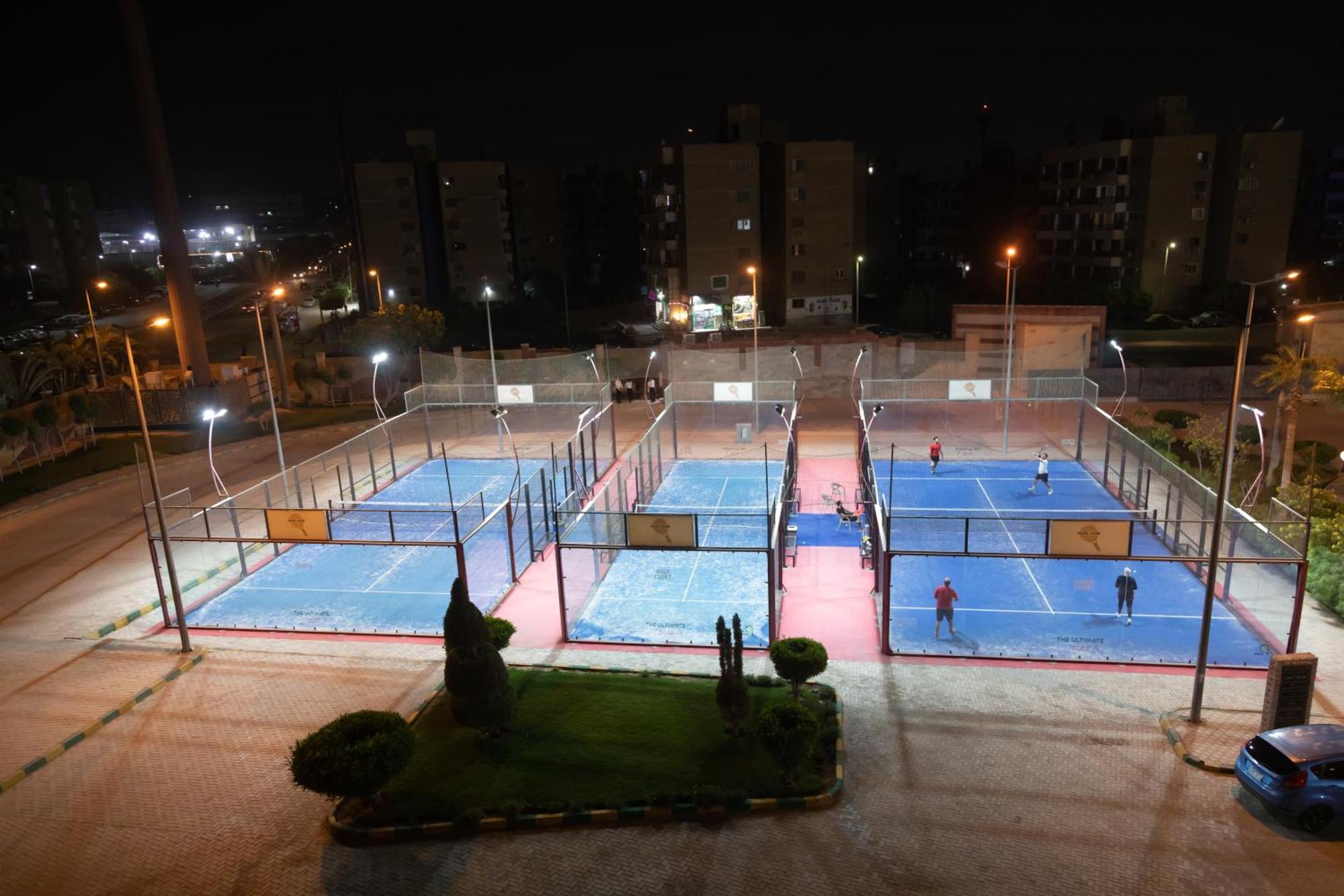 Jewel Sport City And Aqua Park Cairo Exterior photo Paddle tennis courts in Madrid